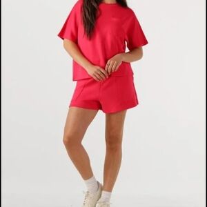 Vibrant Orange Two-Piece Set